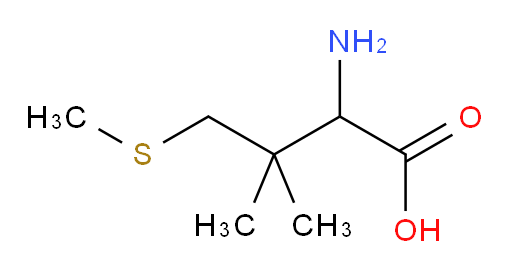 2-amino-3,3-dimethyl-4-(methylsulfanyl)butanoic acid