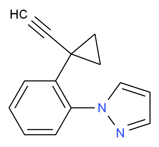 1-[2-(1-ethynylcyclopropyl)phenyl]-1H-pyrazole