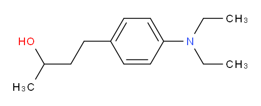4-[4-(diethylamino)phenyl]butan-2-ol