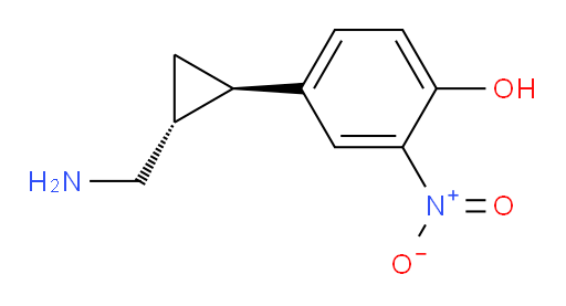 rac-4-[(1R,2R)-2-(aminomethyl)cyclopropyl]-2-nitrophenol