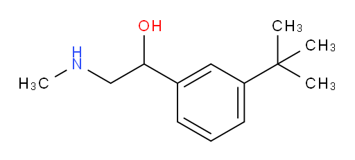 1-(3-tert-butylphenyl)-2-(methylamino)ethan-1-ol