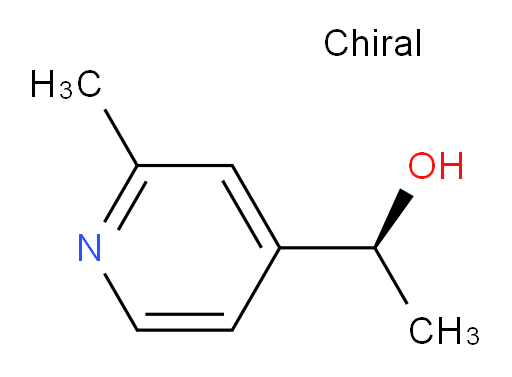 (1S)-1-(2-methylpyridin-4-yl)ethan-1-ol
