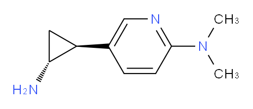 rac-5-[(1R,2S)-2-aminocyclopropyl]-N,N-dimethylpyridin-2-amine