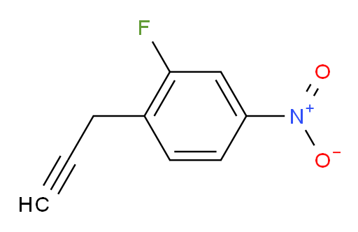 2-fluoro-4-nitro-1-(prop-2-yn-1-yl)benzene