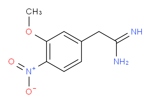 2-(3-methoxy-4-nitrophenyl)ethanimidamide