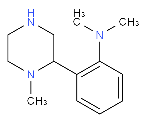 N,N-dimethyl-2-(1-methylpiperazin-2-yl)aniline