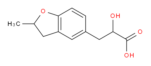 2-hydroxy-3-(2-methyl-2,3-dihydro-1-benzofuran-5-yl)propanoic acid