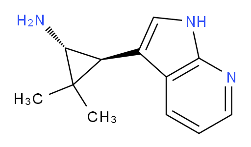 rac-(1R,3R)-2,2-dimethyl-3-{1H-pyrrolo[2,3-b]pyridin-3-yl}cyclopropan-1-amine