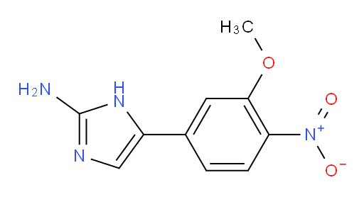 5-(3-methoxy-4-nitrophenyl)-1H-imidazol-2-amine