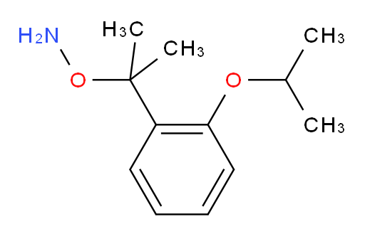 O-{2-[2-(propan-2-yloxy)phenyl]propan-2-yl}hydroxylamine
