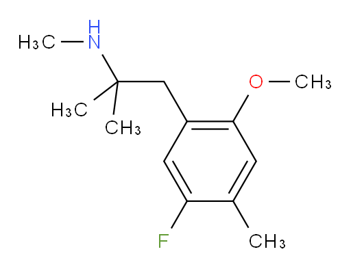 [1-(5-fluoro-2-methoxy-4-methylphenyl)-2-methylpropan-2-yl](methyl)amine