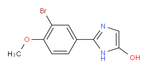 2-(3-bromo-4-methoxyphenyl)-1H-imidazol-5-ol