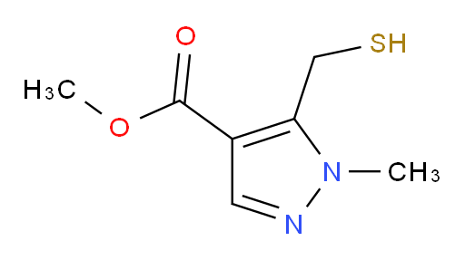 methyl 1-methyl-5-(sulfanylmethyl)-1H-pyrazole-4-carboxylate