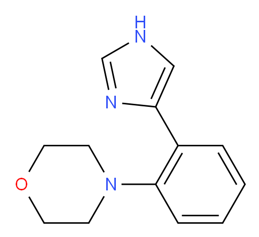 4-[2-(1H-imidazol-4-yl)phenyl]morpholine