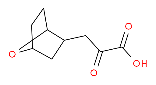 3-{7-oxabicyclo[2.2.1]heptan-2-yl}-2-oxopropanoic acid