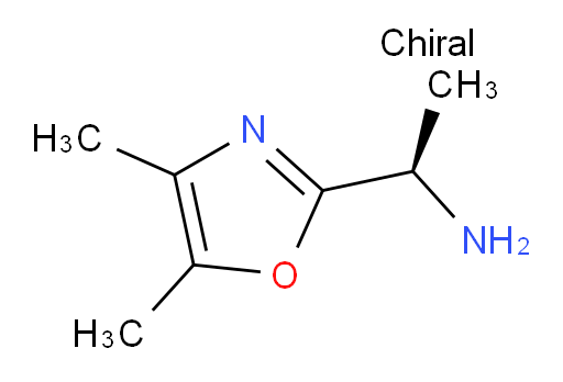 (1R)-1-(dimethyl-1,3-oxazol-2-yl)ethan-1-amine