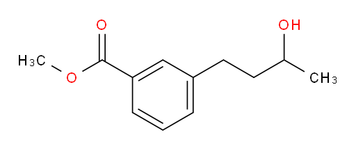 methyl 3-(3-hydroxybutyl)benzoate