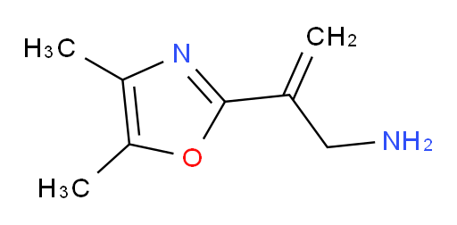 2-(dimethyl-1,3-oxazol-2-yl)prop-2-en-1-amine