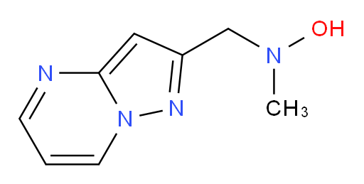 N-methyl-N-({pyrazolo[1,5-a]pyrimidin-2-yl}methyl)hydroxylamine