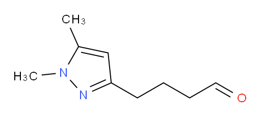 4-(1,5-dimethyl-1H-pyrazol-3-yl)butanal