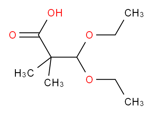 3,3-diethoxy-2,2-dimethylpropanoic acid