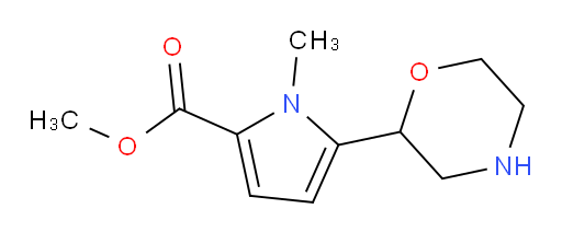 methyl 1-methyl-5-(morpholin-2-yl)-1H-pyrrole-2-carboxylate