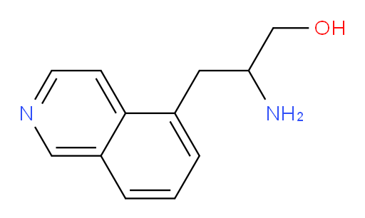2-amino-3-(isoquinolin-5-yl)propan-1-ol