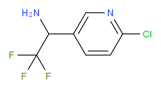1-(6-chloropyridin-3-yl)-2,2,2-trifluoroethan-1-amine