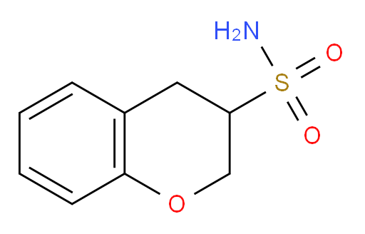3,4-dihydro-2H-1-benzopyran-3-sulfonamide