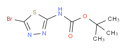 tert-butyl N-(5-bromo-1,3,4-thiadiazol-2-yl)carbamate