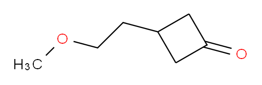 3-(2-methoxyethyl)cyclobutan-1-one