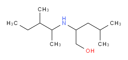 4-methyl-2-[(3-methylpentan-2-yl)amino]pentan-1-ol