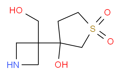 3-hydroxy-3-[3-(hydroxymethyl)azetidin-3-yl]-1lambda6-thiolane-1,1-dione