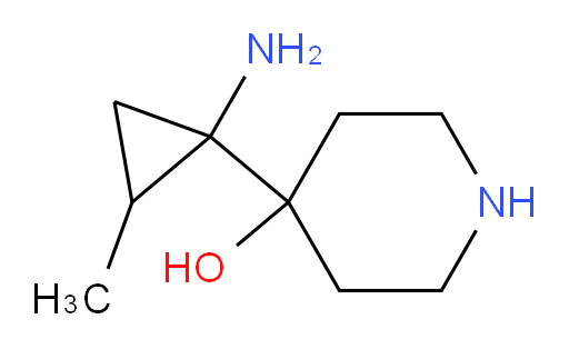 4-(1-amino-2-methylcyclopropyl)piperidin-4-ol