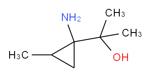 2-(1-amino-2-methylcyclopropyl)propan-2-ol