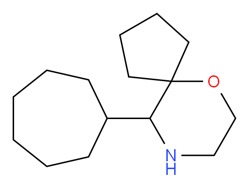 10-cycloheptyl-6-oxa-9-azaspiro[4.5]decane