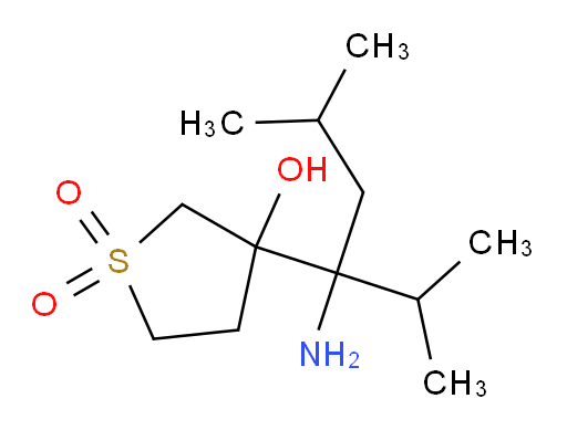 3-(3-amino-2,5-dimethylhexan-3-yl)-3-hydroxy-1lambda6-thiolane-1,1-dione