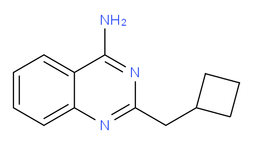 2-(cyclobutylmethyl)quinazolin-4-amine