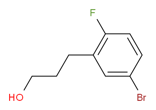 3-(5-bromo-2-fluorophenyl)propan-1-ol