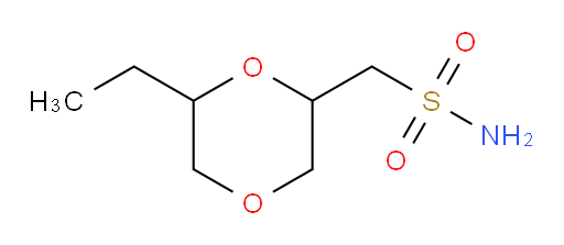 (6-ethyl-1,4-dioxan-2-yl)methanesulfonamide