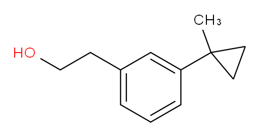 2-[3-(1-methylcyclopropyl)phenyl]ethan-1-ol