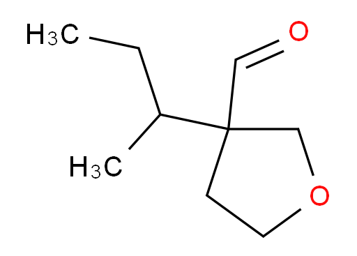 3-(butan-2-yl)oxolane-3-carbaldehyde