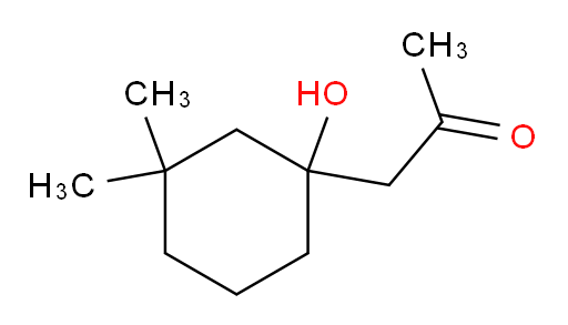 1-(1-hydroxy-3,3-dimethylcyclohexyl)propan-2-one