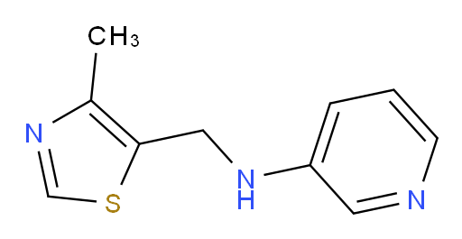 N-[(4-methyl-1,3-thiazol-5-yl)methyl]pyridin-3-amine