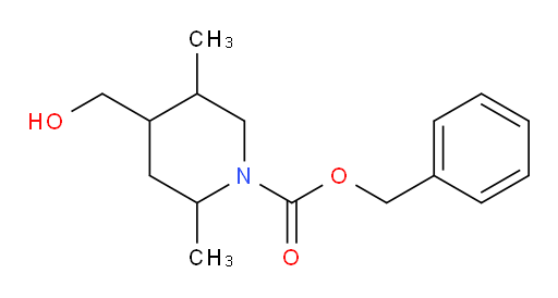 benzyl 4-(hydroxymethyl)-2,5-dimethylpiperidine-1-carboxylate