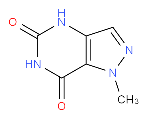 1-methyl-1H,4H,5H,6H,7H-pyrazolo[4,3-d]pyrimidine-5,7-dione