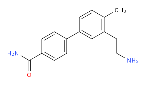 4-[3-(2-aminoethyl)-4-methylphenyl]benzamide