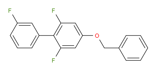 5-(benzyloxy)-1,3-difluoro-2-(3-fluorophenyl)benzene