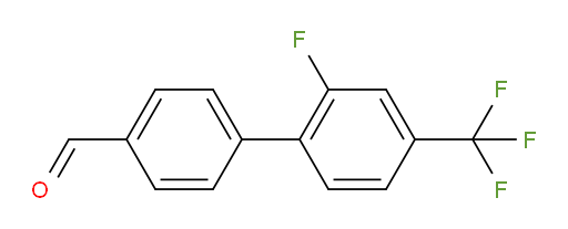 4-[2-fluoro-4-(trifluoromethyl)phenyl]benzaldehyde