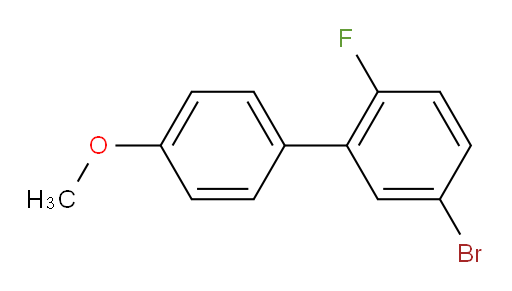 4-bromo-1-fluoro-2-(4-methoxyphenyl)benzene